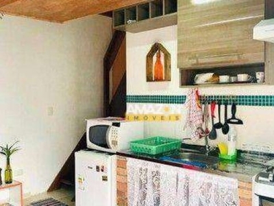 Flat com 1 dormitório à venda, 37 m² por r$ 243.800,00 - maresias - são sebastião/sp