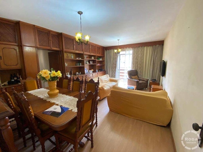 Apartamento com 3 dorms, Campo Grande, Santos - R$ 649 mil,