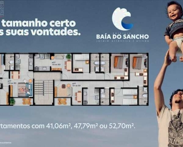 02 QUARTOS SUÍTE VARANDA 52m² LANÇAMENTO ÁREA NOBRE DE JARDIM ATLÂNTICO Edifício BAIA DO S