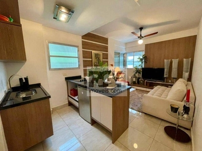 Apartamento à venda, 41 m² por R$ 395.000,00 - Aparecida - Santos/SP
