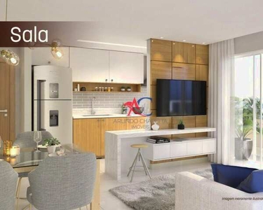 Apartamento com 1 dormitório à venda, 40 m² por R$ 261.629,50 - Vila Guilhermina - Praia G