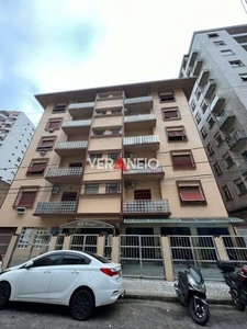 Apartamento com 1 dormitório para alugar, 30 m² por R$ 1.500/mês - Gonzaga - Santos/SP
