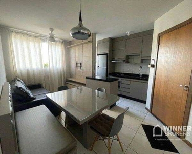 Apartamento com 2 dormitórios, móveis planejados, à venda, 51 m² por R$ 245.000 - Jardim A