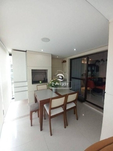 Apartamento com 2 dormitórios para alugar, 169 m² por R$ 8.780,00/mês - Jardim - Santo And