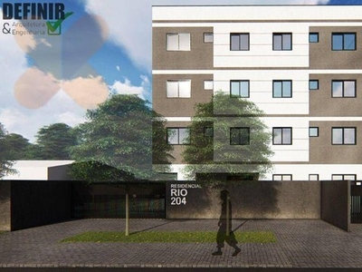Apartamento com 2 dormitórios para alugar, 52 m² por R$ 1.630,00/mês - Weissópolis - Pinha