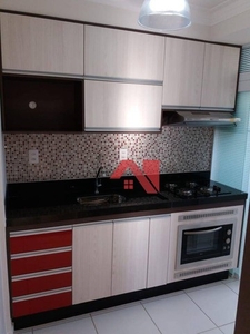 Apartamento com 2 dormitórios para alugar, 56 m² por R$ 1.513,00/mês - Condomínio Santa Cl