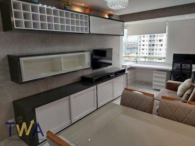 Apartamento com 2 dormitórios para alugar, 68 m² por R$ 5.868,00/mês - Vila da Serra - Nov
