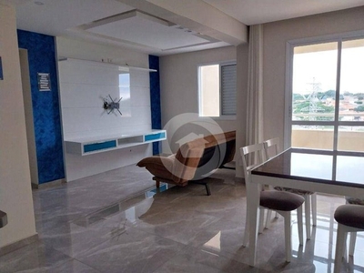 Apartamento com 2 dormitórios para alugar, 69 m² por R$ 2.803,10/mês - Jardim América - Sã