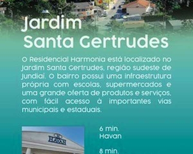 Apartamento para venda 53 metros quadrados com 2 quartos -Residencial Harmonia últimas uni