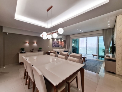Apartamento para venda possui 123m2, 3 suítes, projetados e climatizado em Fátima - Teresi