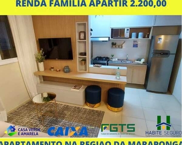 Apartamento para venda tem 45 metros quadrados com 2 quartos em Maraponga - Fortaleza - CE