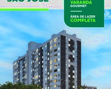 Apartamento para venda tem 51 metros quadrados com entrada facilitada