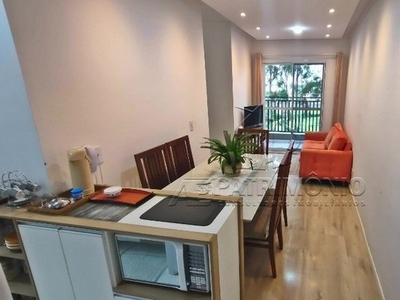 Apartamento para venda tem 58 metros quadrados com 3 quartos em Caguassu - Sorocaba - SP