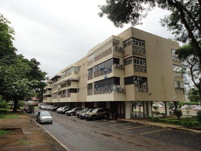 Apt na SQS 414 com 2 dormitórios para alugar, 71 m² por R$ 4.462/mês - Asa Sul - Brasília/