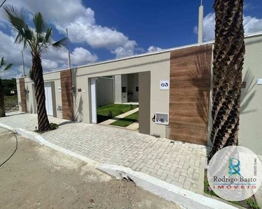 Casa com 3 dormitórios à venda, 83 m² por R$ 244.900,00 - Baixa Grande - Aquiraz/CE