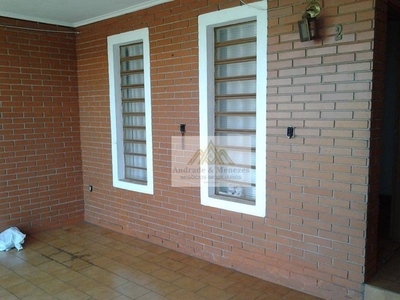 Casa com 3 dormitórios para alugar, 109 m² por R$ 1.040,63/mês - Ipiranga - Ribeirão Preto