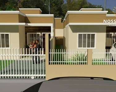 Casa nova a 700 metros da praia com 2 dormitórios à venda, 50 m² por R$ 275.000 - Princesa