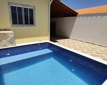 Casa nova com Piscina e varanda gourmet em Itanhaém/SP