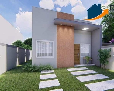 CASA NOVAAAA LINEAR 2 QUARTOS COM QUINTAL COMO VC GOSTA 210mil