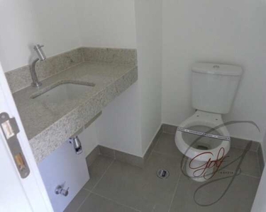 Conjunto Comercial com 40 ms. 1 banheiro, 1 vaga, varanda, 8 elevadores, um empreendimento