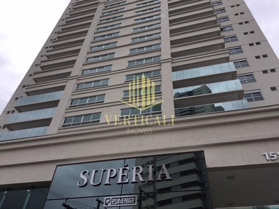 Edificio Superia: Apartamento para Venda e Locação, 226m², 4 suítes, sol da manhã, com arm