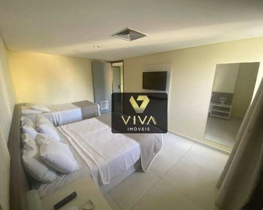 Flat com 1 dormitório à venda, 41 m² por R$ 280.000,00 - Tambaú - João Pessoa/PB