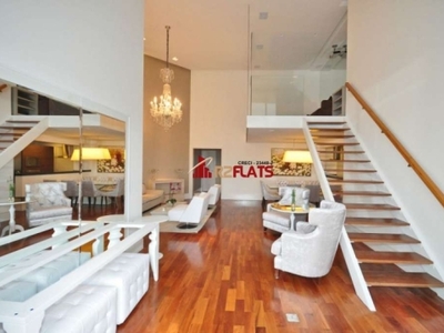 Flat com 4 quartos para alugar na r flórida, 1901, brooklin, são paulo, 210 m2 por r$ 21.000