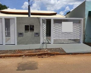 Linda Casa com 2Quartos sendo 1 suíte Bairro: Popular/JD Aeroporto