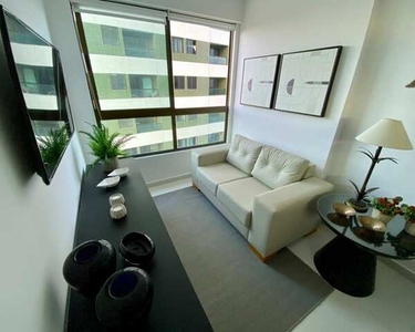 Oportunidade apartamento para venda possui 33 metros quadrados com 1 quarto na Beira mar