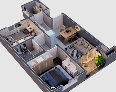 Residencial Linz - apto 02 dormitórios para venda - Bairro Fátima, em Caxias do Sul