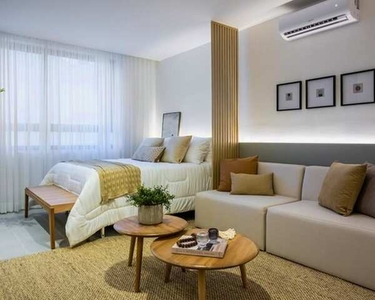 Studio à venda possui 33 m² com 1 quarto em Centro - Send Coliving