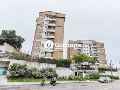 Apartamento com 2 quartos para alugar na felisbino passos, 351, atuba, curitiba, 57 m2 por r$ 2.000