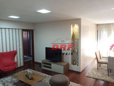 Apartamento com 3 dormitórios, 136 m² - venda por r$ 875.000,00 ou aluguel por r$ 6.500,00/mês - vila galvão - guarulhos/sp