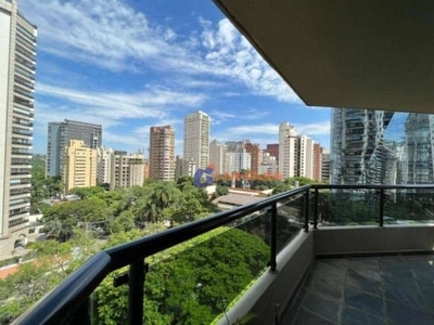 Apartamento com 3 dormitórios, 220 m² - venda por r$ 6.400.000,00 ou aluguel por r$ 33.700,30/mês - itaim bibi - são paulo/sp