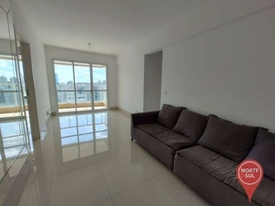 Apartamento com 3 dormitórios para alugar, 90 m² por r$ 6.430,00/mês - vila da serra - nova lima/mg