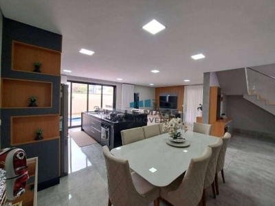 Casa com 3 dormitórios, 280 m² - venda por r$ 1.590.000 ou aluguel por r$ 9.000/mês - taquaral - piracicaba/sp