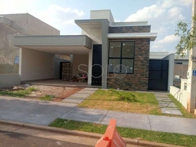 Casa em condomínio fechado com 3 quartos à venda no residencial village damha iii, araraquara , 163 m2 por r$ 980.000