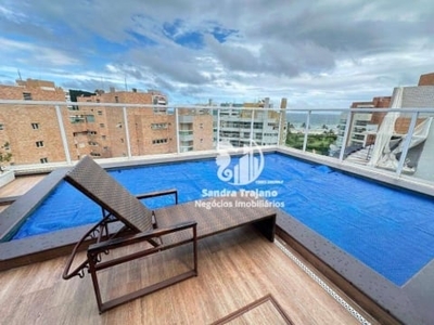 Cobertura com 4 dormitórios à venda, 311 m² por r$ 16.000.000,00 - riviera - módulo 7 - bertioga/sp