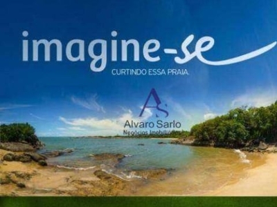 Terreno à venda, 625 m² por r$ 1.440.000,00 - praia do morro - guarapari/es