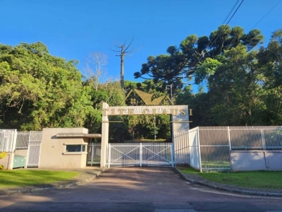 Terreno em condomínio fechado à venda na rua anastácio homann, 311, orleans, curitiba, 1856 m2 por r$ 1.500.000