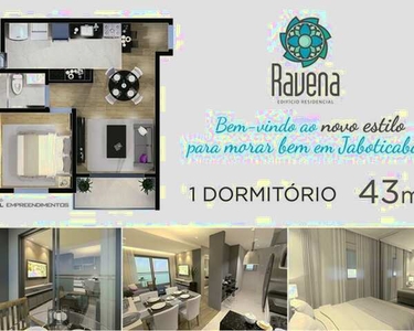 Apartamento 1 Dormitório à venda em Jaboticabal-SP
