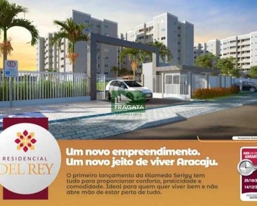 APARTAMENTO ARACAJU COND RESIDENCIAL DEL REY NA FAROLÂNDIA