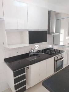 Apartamento com 2 dormitórios para alugar, 58 m² por R$ 2.895,00/mês - Campestre - Santo A