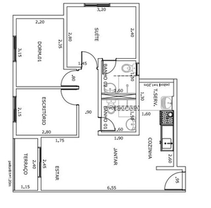 Apartamento com 3 dormitórios à venda, 59 m² por R$ 390.000,00 - Parque Espacial - São Ber
