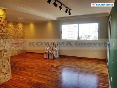 Apartamento com 3 dormitórios para alugar, 100m² - Chácara Inglesa - São Paulo/SP