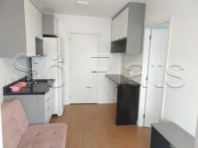 Apartamento de alto padrão no Cosmpolitan Higienópolis com 34m², 1 dorm e 1 vaga