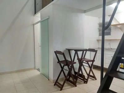 Apartamento Loft Studio Mobiliado 1 Dormitório Para Alugar, 24m² por R$ 1.350/mês - Rua Fr