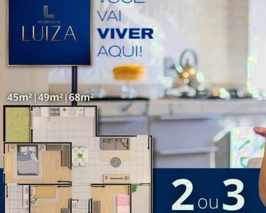 Apartamento para venda de 2 e 3 dormitórios na zona leste paralelo a Av São Paulo em Soroc