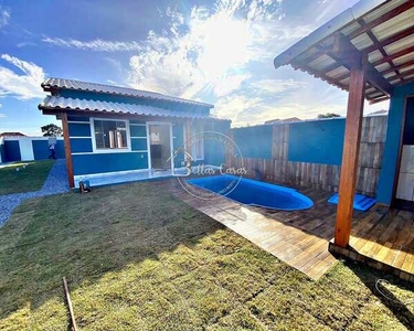 Bela casa a venda em Unamar, 2 quartos com piscina e área gourmet, Tamoios - Cabo Frio - R