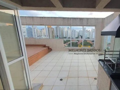 Cobertura com 3 dormitórios para alugar, 170 m² por R$ 8.700,00/mês - Vila Mariana - São P